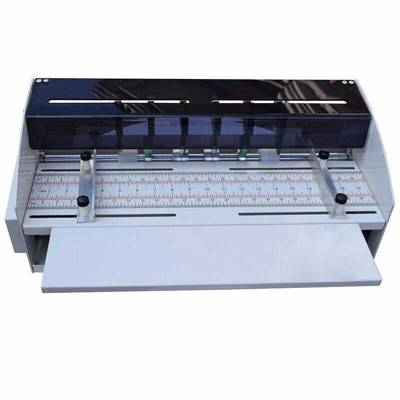plieuse-perforatrice de papier multi fonction électrique