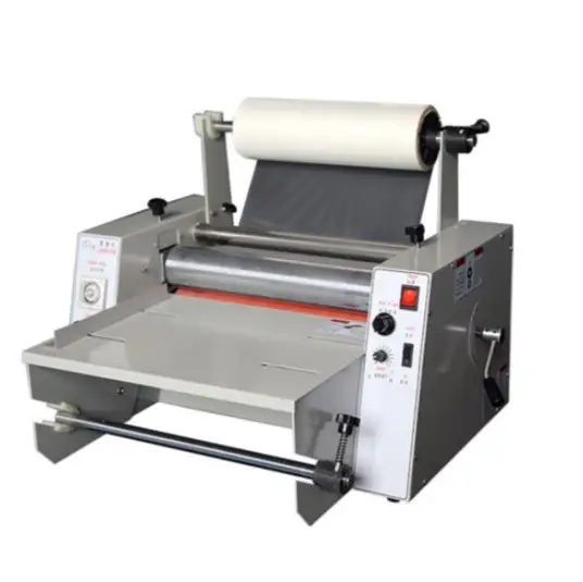 Plastifieuse et pelliculeuse rouleaux professionnelle double face FM 380